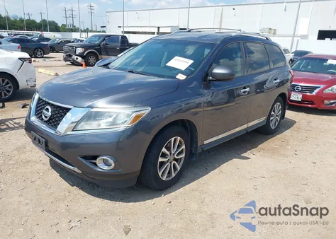2014 Nissan Pathfinder Sl from USA, damaged, VIN 5N1AR2MN7EC684381